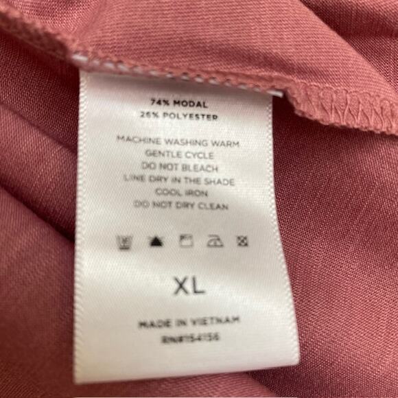 Mod Ref Mauve V-Neck T-Shirt - XL - Picture 5 of 5